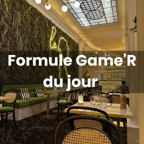 Formule Game'R du jour - 10€ de crédits de jeu offerts