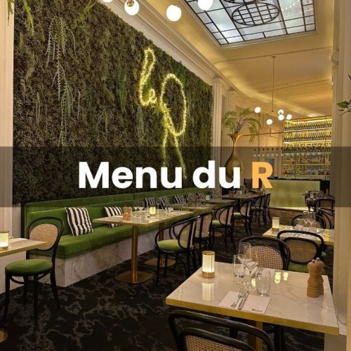Menu du R